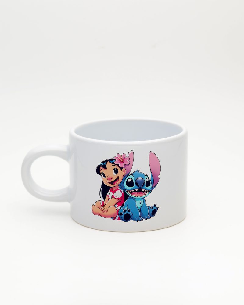 Beyaz Stitch İsimli Sweet Fincan v1, arka yüz
