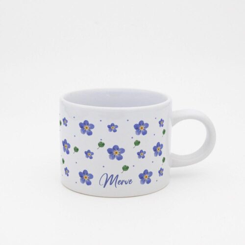 Unutma Beni Çiçeği İsimli Sweet Fincan - Görsel 6