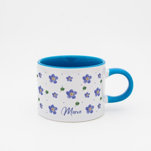 Unutma Beni Çiçeği İsimli Sweet Fincan - Görsel 2