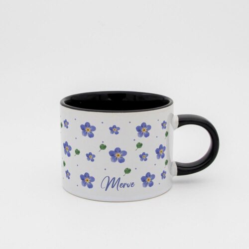 Unutma Beni Çiçeği İsimli Sweet Fincan - Görsel 4