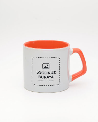 Logolu Moka Kupa – Turuncu (logonuz bu alana basılır)