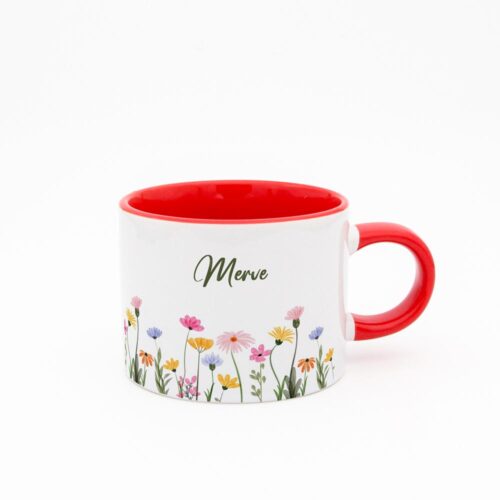 Çiçek Bahçesi İsimli Sweet Fincan - Görsel 2