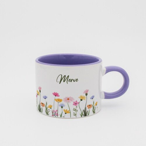 Çiçek Bahçesi İsimli Sweet Fincan - Görsel 1