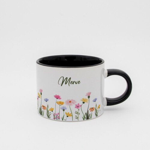 Çiçek Bahçesi İsimli Sweet Fincan - Görsel 5