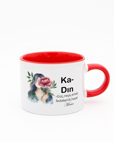 Kadın Kelime Sweet Fincan - Görsel 1
