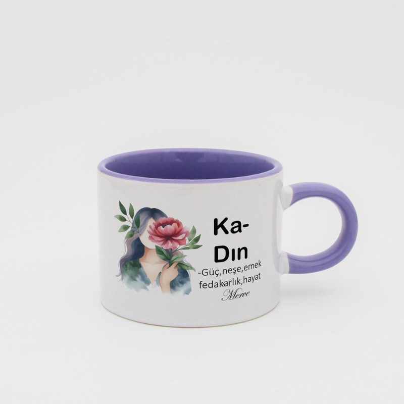 Kadın Kelime Sweet Fincan