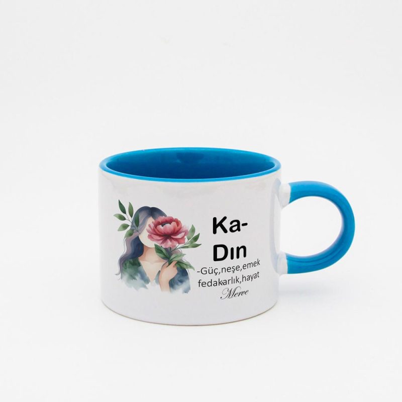 Kadın Kelime Sweet Fincan