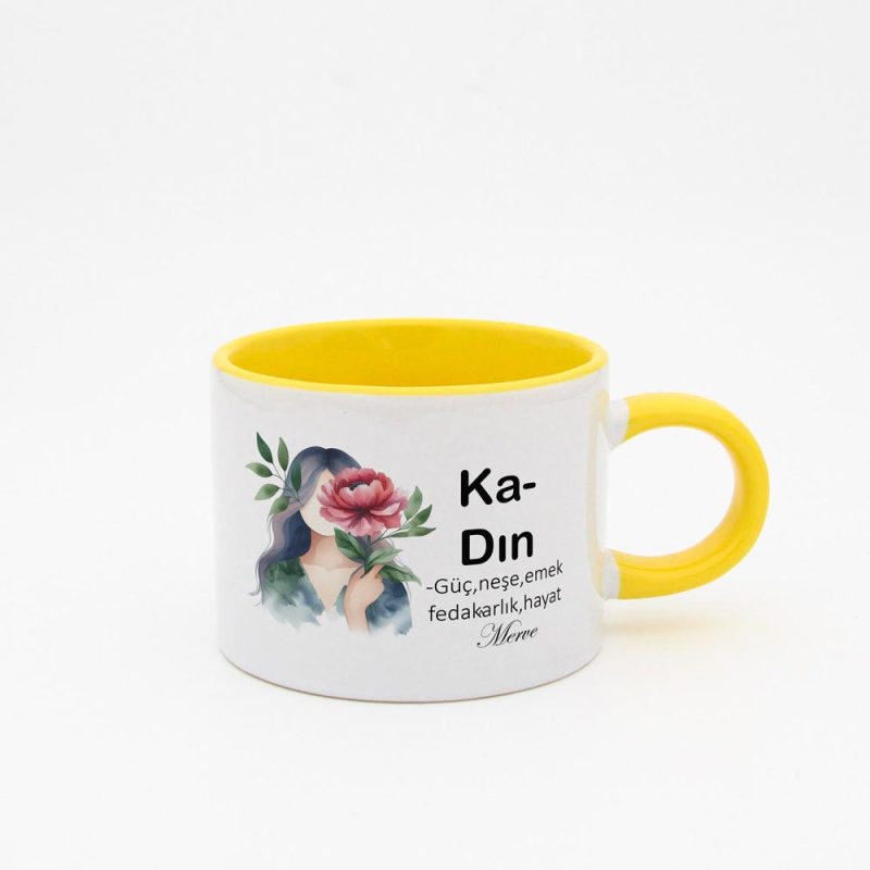 Kadın Kelime Sweet Fincan