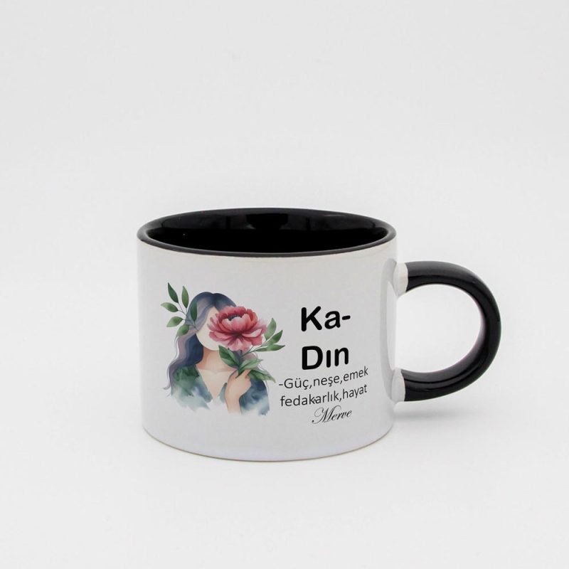 Kadın Kelime Sweet Fincan