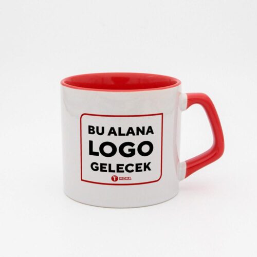 Logo Baskılı Moka Kupa - Görsel 1