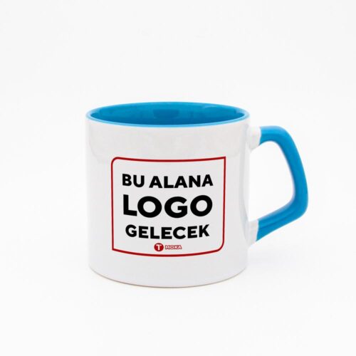 Logo Baskılı Moka Kupa - Görsel 4