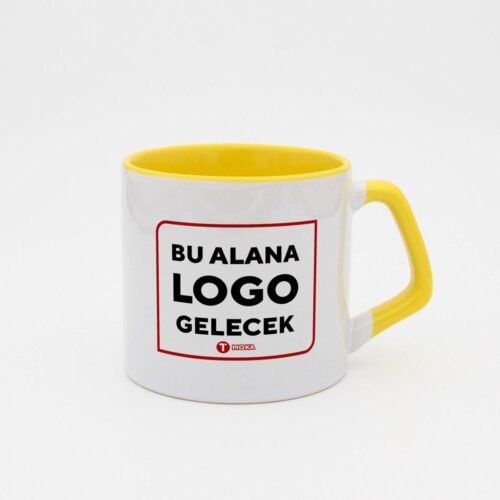Logo Baskılı Moka Kupa - Görsel 5