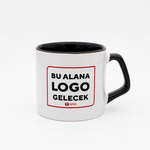 Logo Baskılı Moka Kupa - Görsel 2