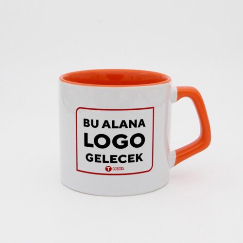Logo Baskılı Moka Kupa - Görsel 6