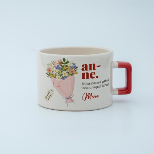 Anne Kelime Karekulp Fincan v2 - Görsel 2