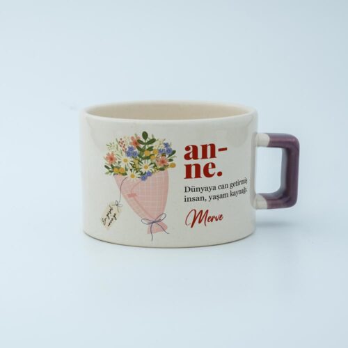 Anne Kelime Karekulp Fincan v2 - Görsel 3