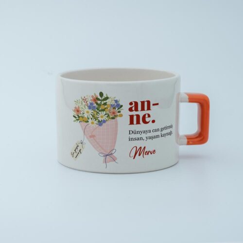 Anne Kelime Karekulp Fincan v2 - Görsel 5