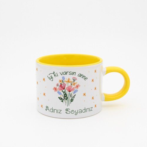 İyi Ki Varsın Anne İsimli Sweet Fincan - Görsel 2