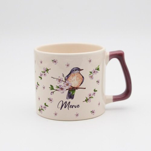 Kuş Temalı İsimli Gala Kupa - Görsel 1