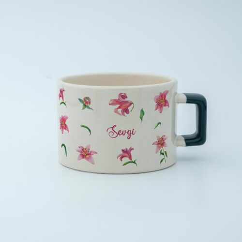 Lilyum İsimli Karekulp Fincan - Görsel 3