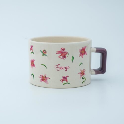 Lilyum İsimli Karekulp Fincan - Görsel 2