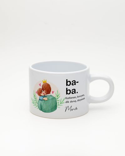 Beyaz Baba Kelime Sweet Fincan v1, ön yüz