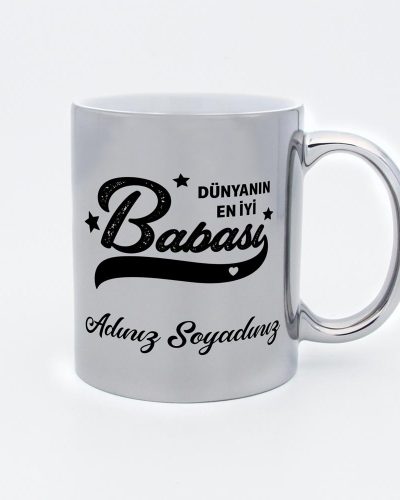 Dünyanın En İyi Babası İsimli Kupa - Görsel 1