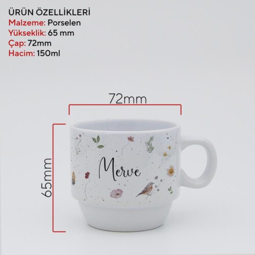 Bahar Esintisi İsimli Fincan - Görsel 2