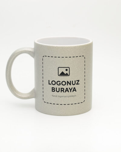 Logolu Simli Kupa Gümüş