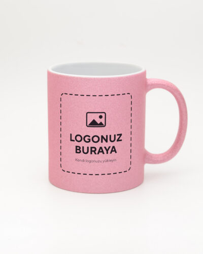 Logolu Simli Kupa Pembe