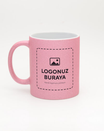 Logolu Simli Kupa Pembe