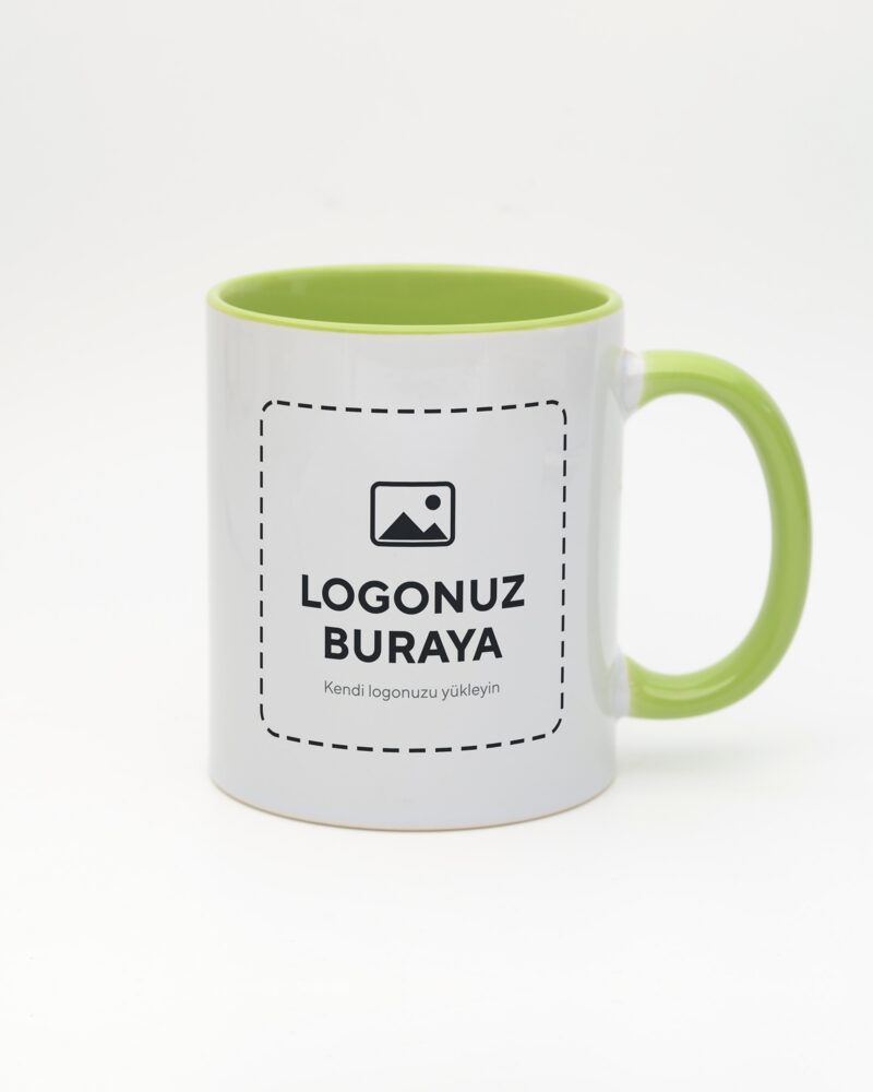 Logolu Standart Kupa – Açık Yeşil (logonuz bu alana basılır)