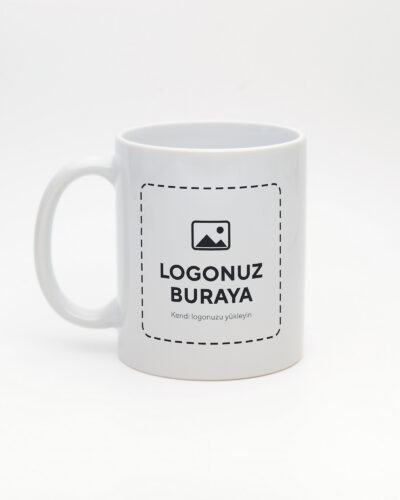 Logolu Standart Kupa beyaz