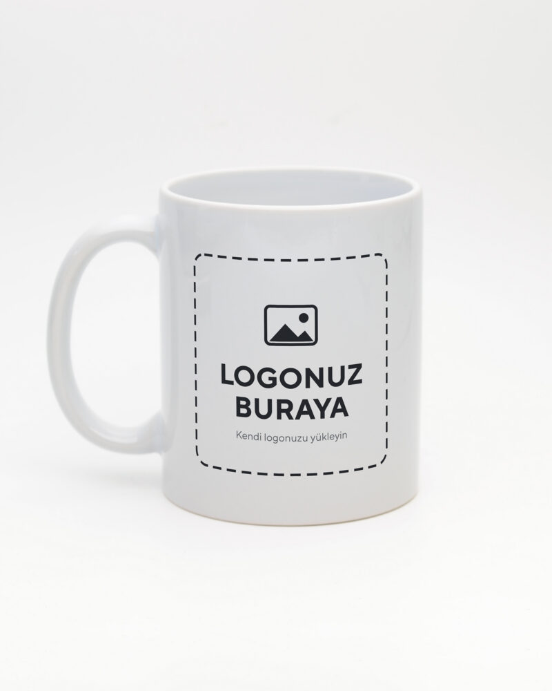Logolu Standart Kupa beyaz