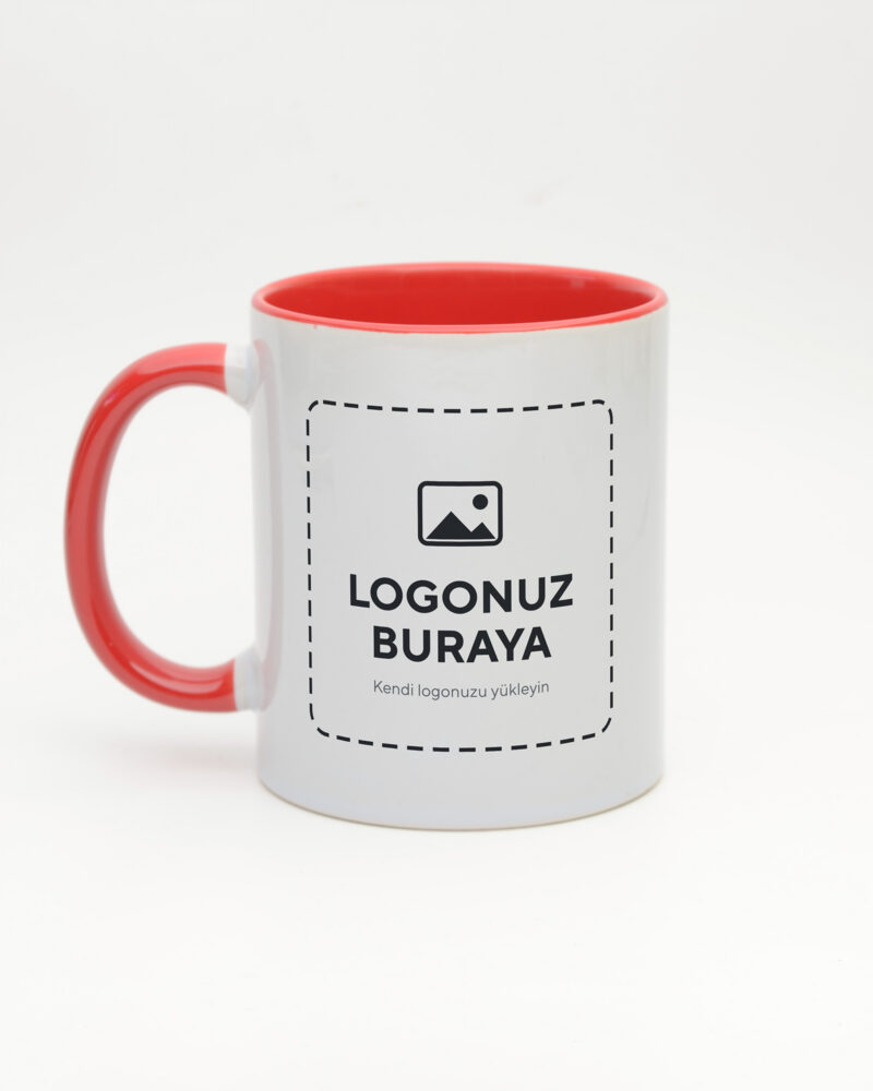 Logolu Standart Kupa kirmizi