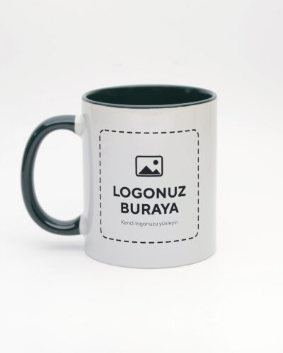 Logolu Standart Kupa koyu yesil
