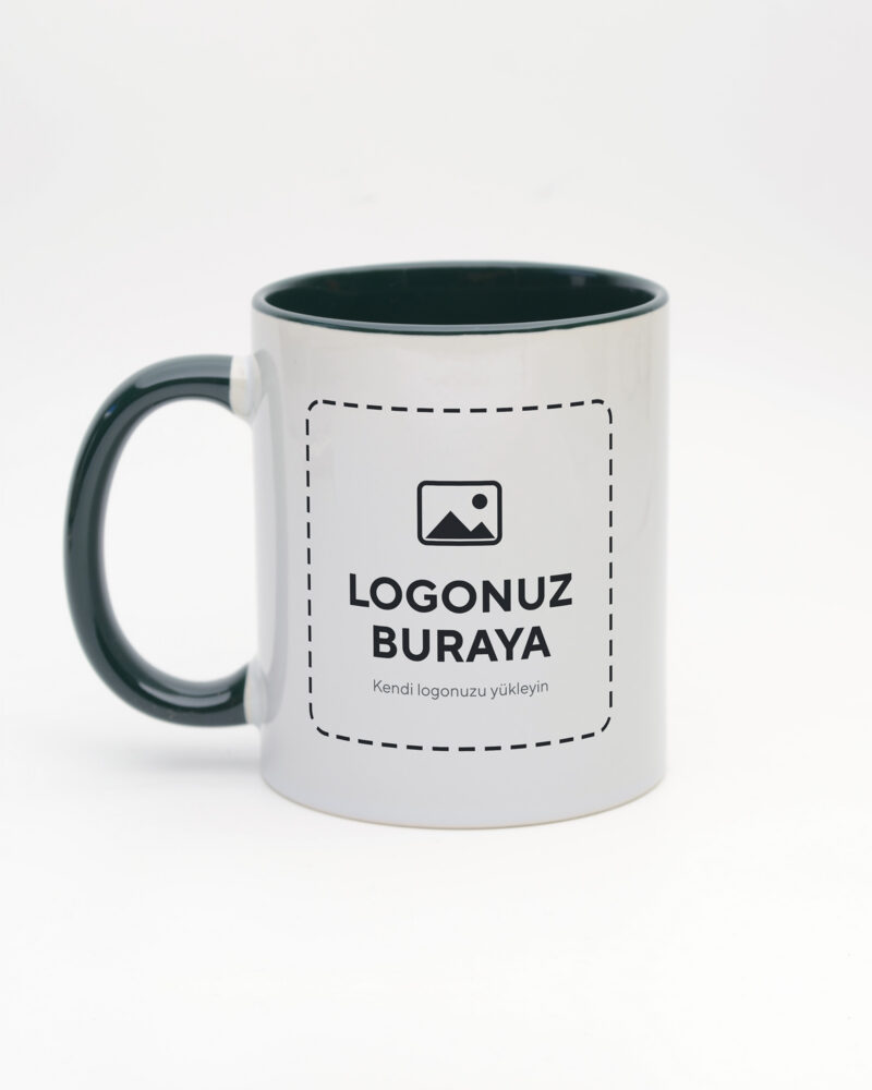 Logolu Standart Kupa koyu yesil