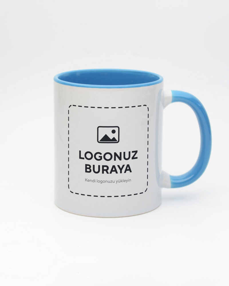 Logolu Standart Kupa – Mavi (logonuz bu alana basılır)